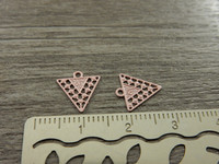Kolmioriipus, 12x10mm, vaaleanpunainen, 1kpl