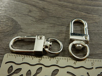 Rapulukko, 33mm, kirkashopea, 1kpl
