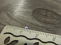 Puolihelmi strassi, 2mm, kirkas ab, 100kpl