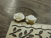 Kapussi kukka, 12mm, valkoinen, 1kpl