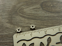 Akryylihelmi rondelli, 4mm, kromi, 50kpl