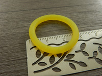 Tuttirengas, 29mm, keltainen, 1kpl