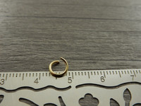 Välirengas, 6x0.8mm, avattava, rst vaaleakulta, 10kpl