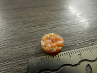 Kapussi rösöpinta, 10mm, persikka, 1kpl