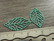 Lehtiriipus 20x11mm, vihreä 1kpl