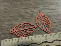 Lehtiriipus 20x11mm, roosa, 1kpl