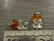 Nalleriipus glitter, 21x11mm, kirkas-ruskea, 1kpl