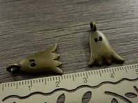 Kummitusriipus, 20x14mm, pronssi, 1kpl