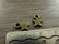 Tähtiriipus, 10x8mm, pronssi, 1kpl