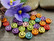 Akryylihelmi hymy, 7mm, mix setti, 20kpl