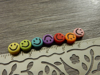 Akryylihelmi hymy, 7mm, mix setti, 20kpl