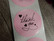 Thank you tarra, 25mm, pinkki, 10kpl