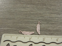 Sulkariipus, 12x3mm, vaaleanpunainen, 1kpl