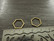Linkki hexagon, 13.5x12x0.8mm, umpi, rst/kulta, 10kpl