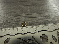 Välirengas, 4x0.6mm, avattava, rst vaaleakulta, 10kpl