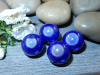 Heijastava helmi, 14mm, liilansininen, 1kpl