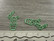 Kaktusriipus, 23x12mm, vihreä, 1kpl