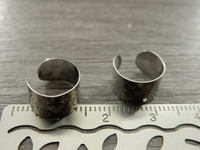 Rustokorvakoru/ ear cuff tähti, 10x11mm, rst, 1kpl