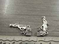 Aseriipus, 21x31mm, kromi, 1kpl
