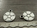 Palloriipus, 18x14mm, kromi, 1kpl