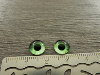 Kapussi silmä, 8mm, vaaleanvihreä, 1kpl
