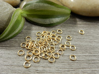 Välirengas, 3x0.5mm, avattava, rst vaaleakulta, 10kpl