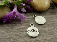 Believeriipus, 15x12mm, kromi, 1kpl