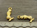 Merenneitoriipus, 21x10mm, kulta, 1kpl