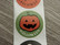 Halloween tarra, 25mm, moniväri, 10kpl