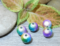 Heijastava helmi, 8mm, moniväri, 1kpl