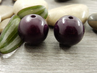 Heijastava helmi, 20mm, tummapurppura, 1kpl