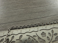 Ankkuriketju, 3.8x4x0.6mm, rst, 1m