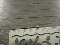 Korupiikki pallopää, 22x0.6mm, rst/vaaleakulta, 50kpl