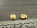 Pisarariipus, 11x9mm, kulta, 1kpl
