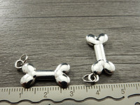 Luuriipus, 23x12mm, kromi, 1kpl