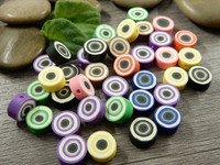 Fimohelmi silmä, n.10mm, mixsetti, 20kpl
