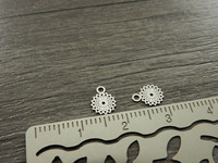 Kukkariipus, 7x5mm, kromi, 1kpl