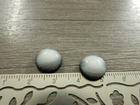 Kapussi hohde, 12mm, valkoinen, 1kpl