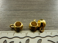Riipuspidike, 8x5mm, kulta, 1kpl