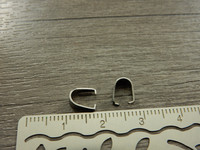 Riipuspidike, 7x6.5x3mm, rst, 1kpl
