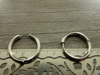Korvakorurengas,  20x2.5mm, rst, 1pari
