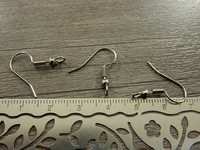 Korvakorukoukku 20x18mm, rst, 10paria