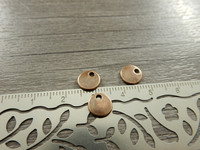 Ympyräriipus, 8mm, kupari, 1kpl