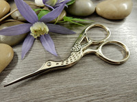 Haikarasakset, 9.5cm, vaaleakulta, 1kpl