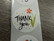 Thank you tarra, 25mm, moniväri, 10kpl