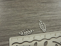 Lehtiriipus, 13x6mm, rst, 1kpl