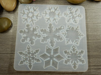 Silikonimuotti lumi, 115x112x4.5mm, 1kpl
