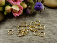 Välirengas, 5x0.7mm, avattava, rst vaaleakulta, 10kpl
