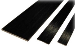 Hiilikuitulatta 1,0 x 3,0 mm (1 m)