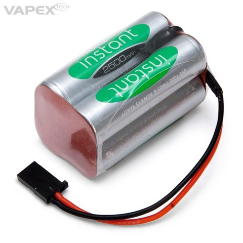 Vastaanotinakku Nimh 2500 mAh 4,8V cube